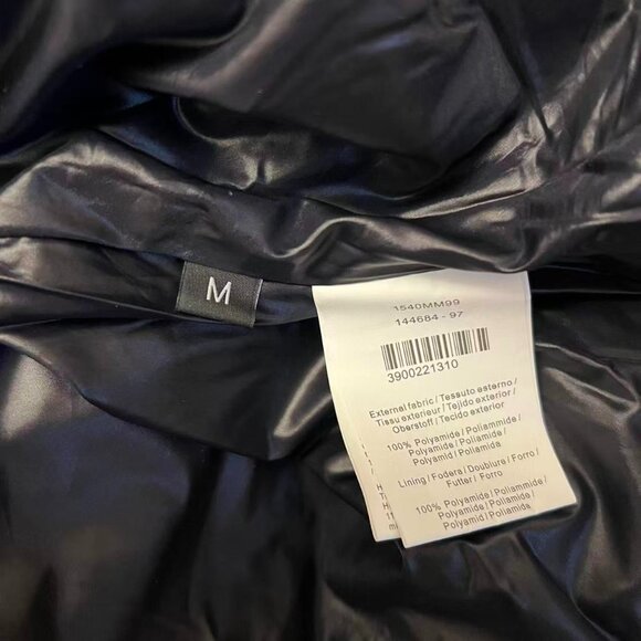 NWOT MSGM Women's Down Puffer Jacket Size M Three-Quarter Sleeve - Picture 11 of 14